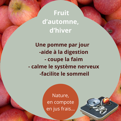 La pomme, fruit préféré des français?